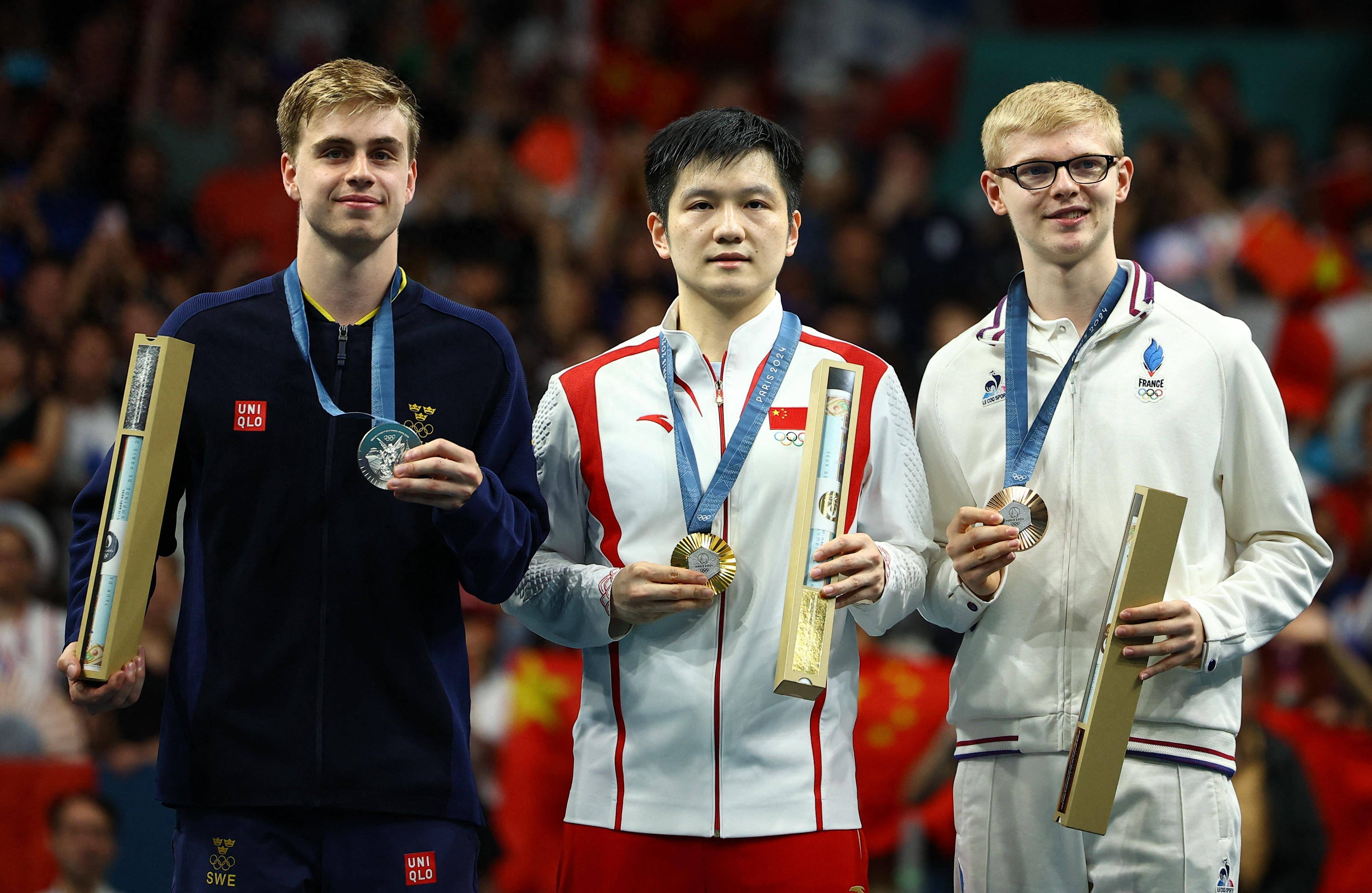 法国乒乓球队强势比利时乒乓球队，樊振东关键制胜的简单介绍